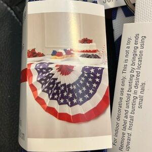 Ashland American flag bunting lot